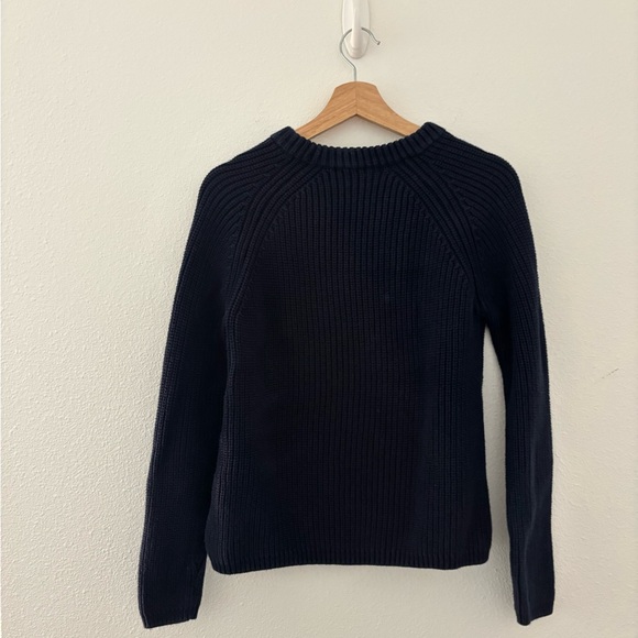 Quince 100% Organic Cotton Fisherman Crew Sweater - Picture 4 of 5